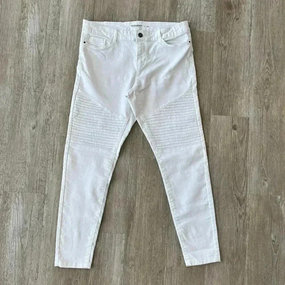 Womens Vero Moda White Jeans - Large